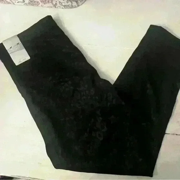 Victoria Secret High Rise performance leopard print mesh leggings 7/8 length NWT - Picture 5 of 10